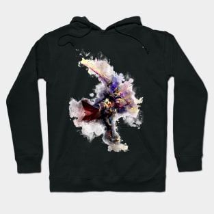 Monster Hunter Rise - Long Sword *watercolor* Hoodie